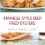 Fried Oyster Platter